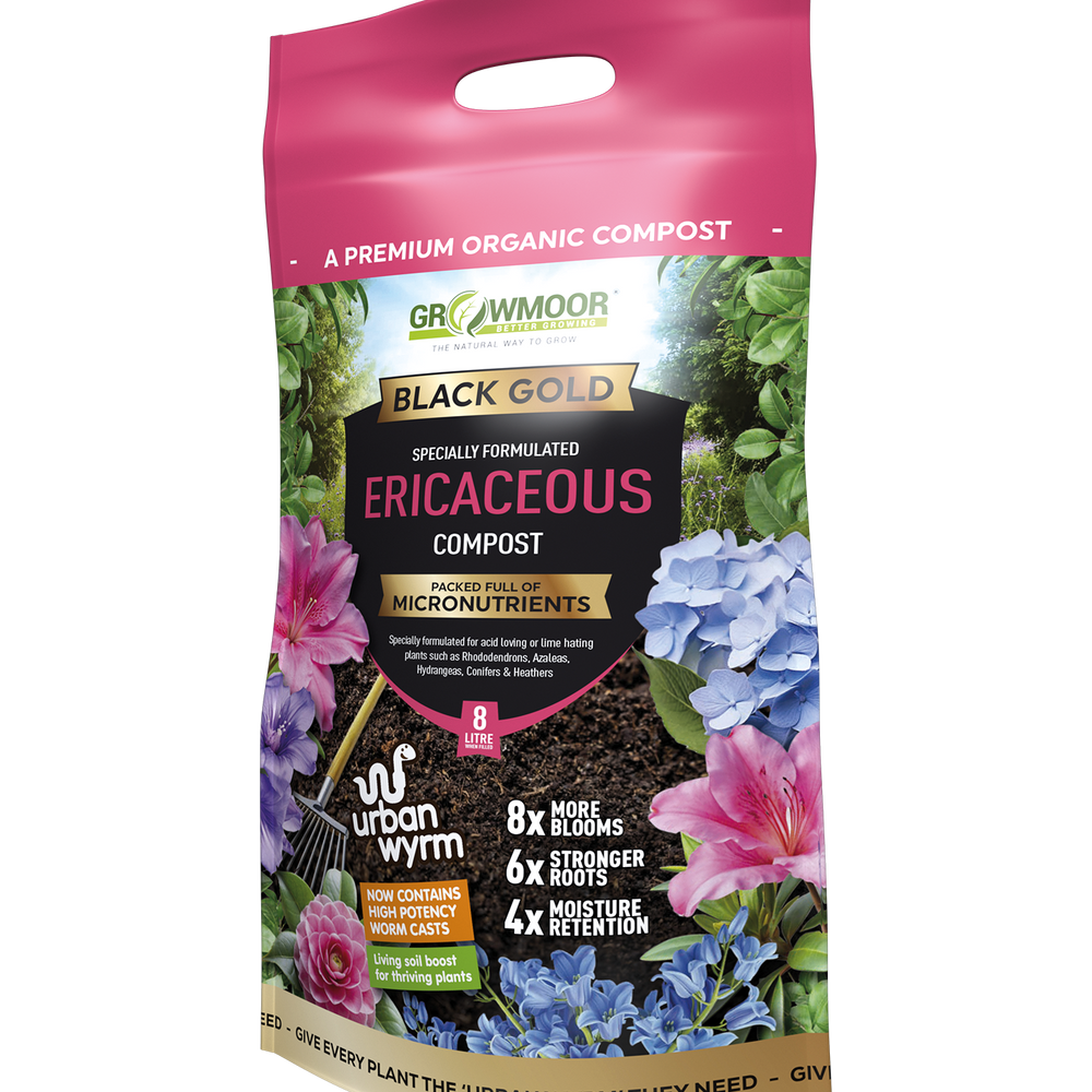 
                      
                        Ericaceous Black Gold Compost 8 Litre Carry Bag
                      
                    