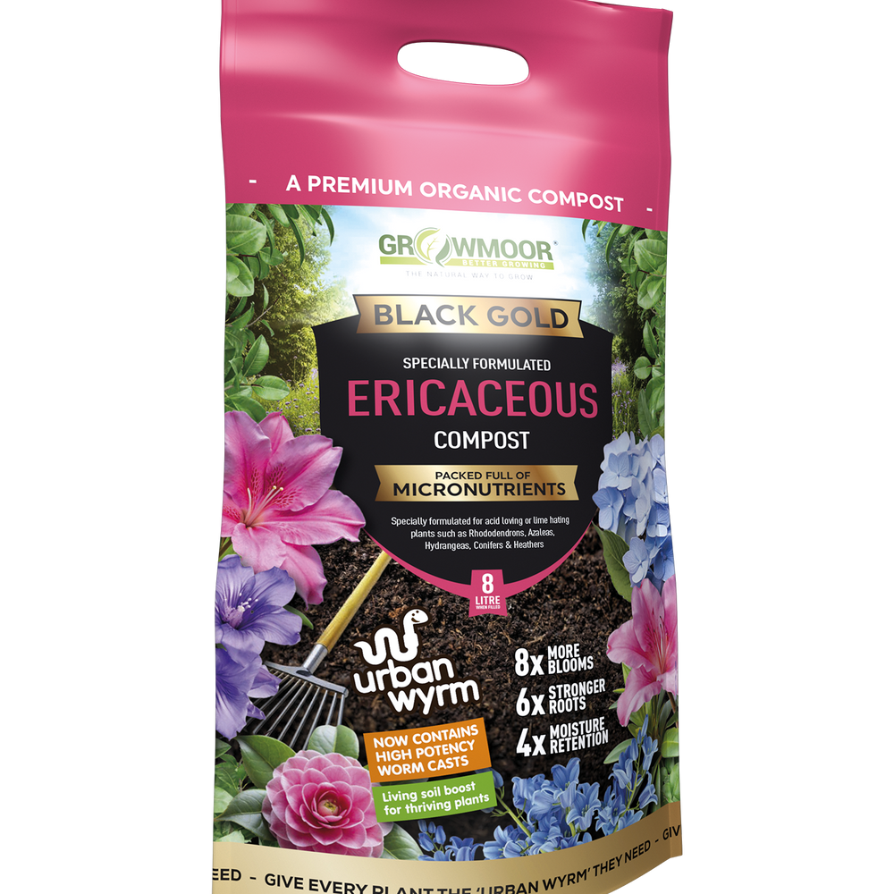 
                      
                        Ericaceous Black Gold Compost 8 Litre Carry Bag
                      
                    