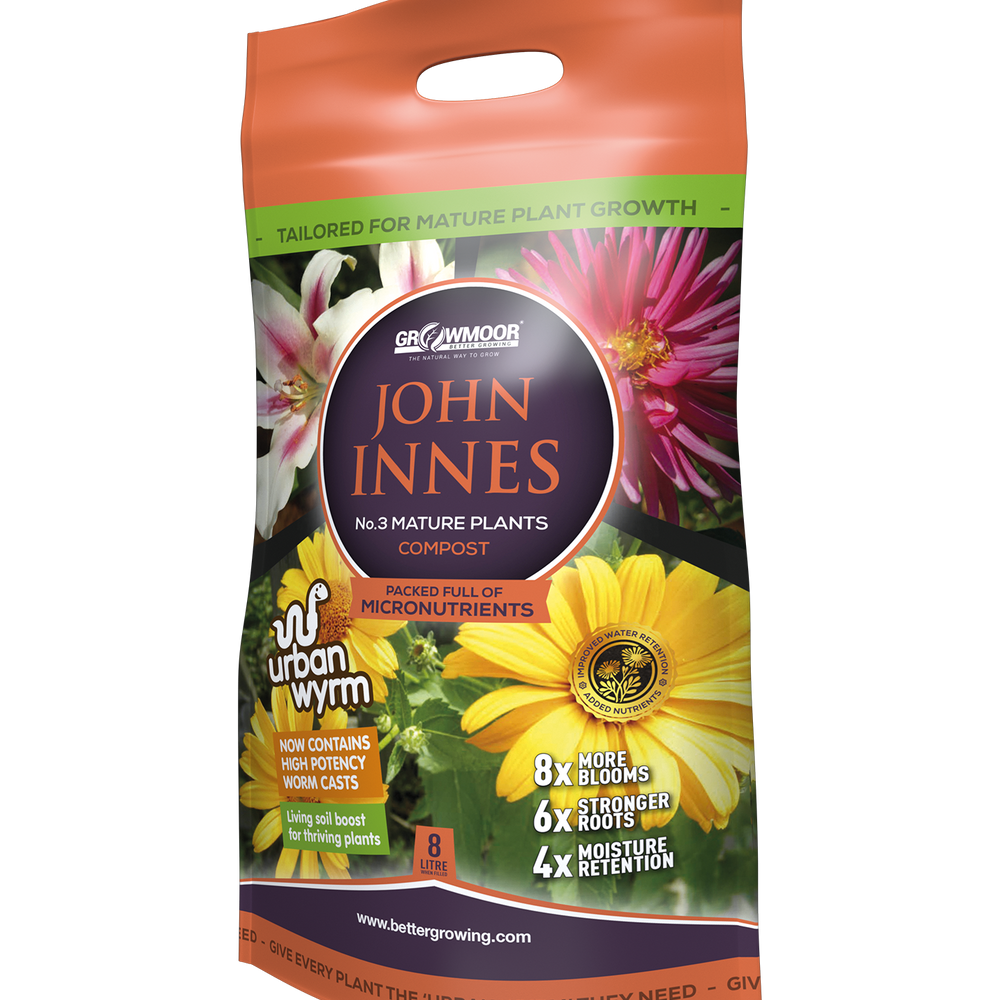 
                      
                        John Innes No 3 Mature Plants Compost 8 Litre Carry Bag
                      
                    