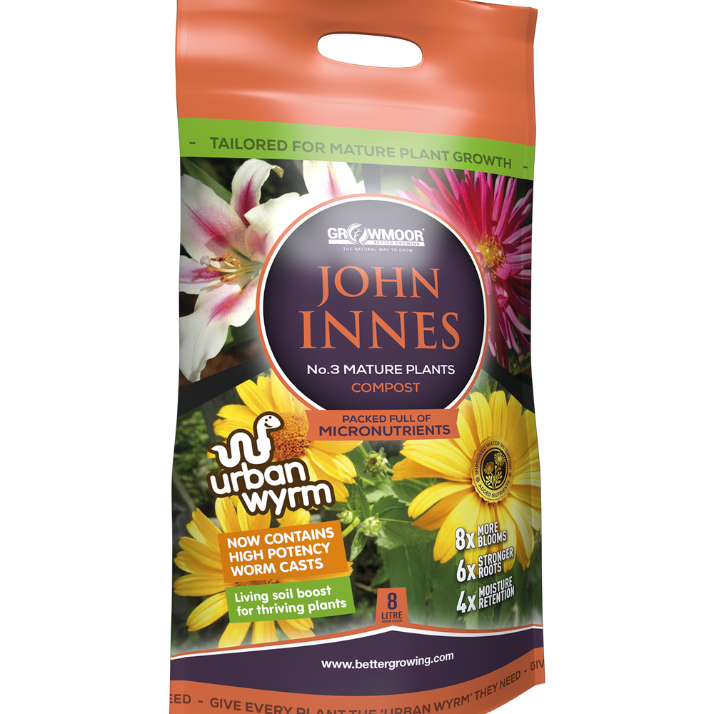 
                      
                        John Innes No 3 Mature Plants Compost 8 Litre Carry Bag
                      
                    